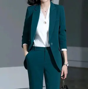 Stelan Jas Wanita Formal Blazer Keren Slimfit Celana Setelan Kantor Wisuda Casual High TwistItalia Kualitas Jahitan Rapih Full Furing Saku Bawah 2 Pcs Saku Atas 1 Pcs Saku Dalam 1 Pcs