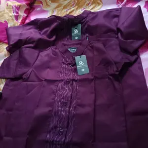 BarsCloth Baju Koko Couple Ayah Anak Laki Laki Lengan Pendek Pria Slimfit Mahogani Emerald Dan Burgundy Kemeja Muslim Santri Keluarga Lebaran 2026 Bahan Katun Toyobo Import Premium