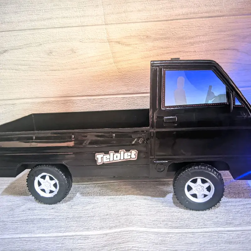 mainan mobil pickup L300 NYALA BUNYI TELOLET 4