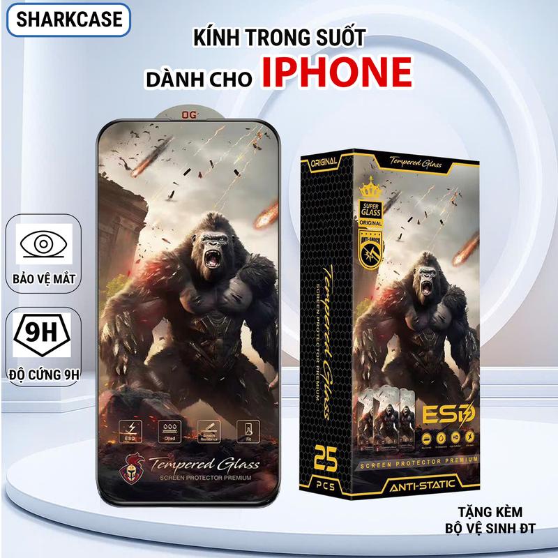 Kính cường lực dành cho iphone full màn 17/16/15/14/13/12/11/Xr/Xs/8/7/6/6s…