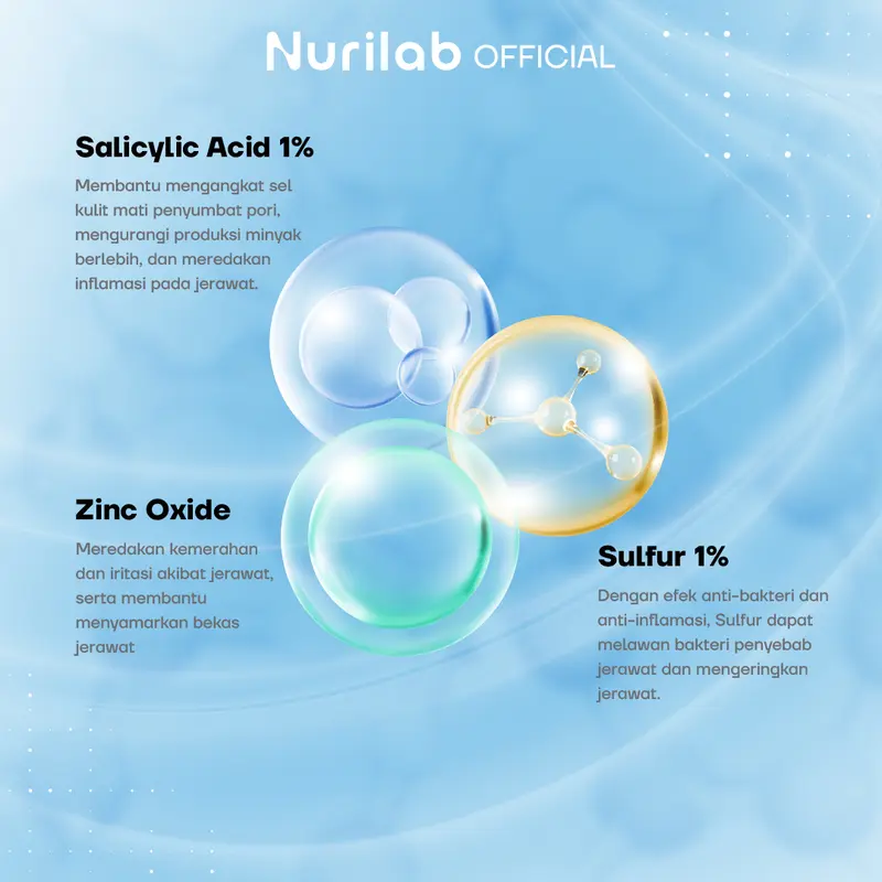 [TWIN PACK] Nurilab - Acne ConclearingTM Spot Drying Lotion 2.5g Obat Totol Jerawat 2
