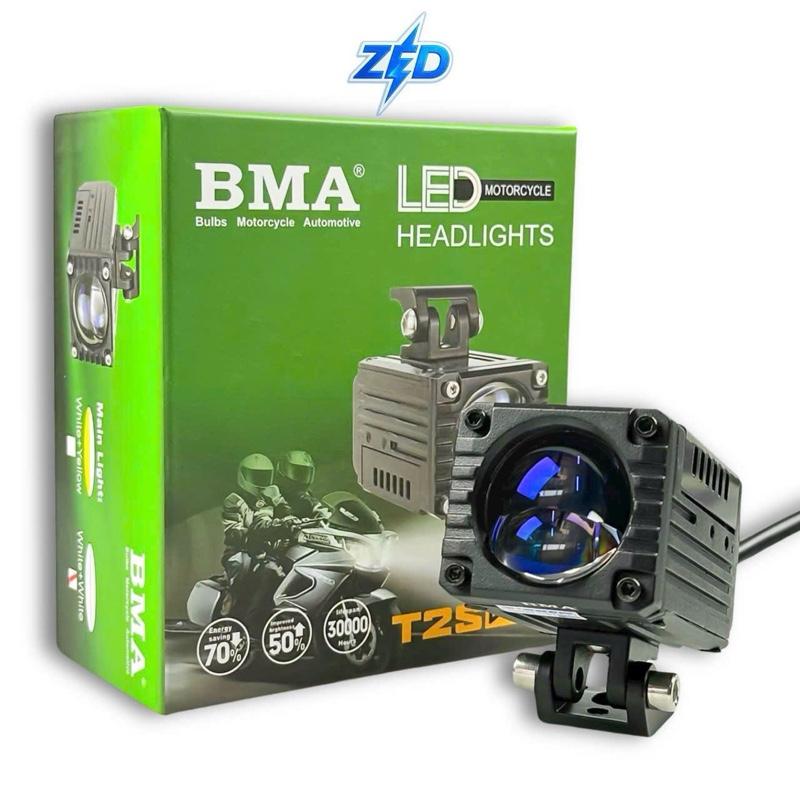  Đèn trợ sáng bi cầu T2S V2 BMA 60W mẫu mới 2025 cắt sáng chống chói ánh sáng trắng 6000k 