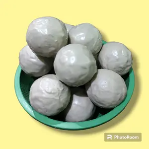 Replika Bakso mentah besar paket (10pcs) / Bakso besar ukuran 6cm / dummy bakso / dummy makanan / edukasi / dekorasi / display mainan