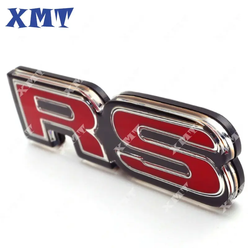 Logo Xe Hơi Honda RS, XMT, Thiết Kế Logo RS, Thích Hợp Cho Accord, Civic, Thế Hệ Thứ 10, Lấy Cảm Hứng Từ Accord Và Civic, Thích Hợp Cho Miếng Dán Đường Vương Miện Cong, Màu Đỏ, Thích Hợp Để Sửa Đổi