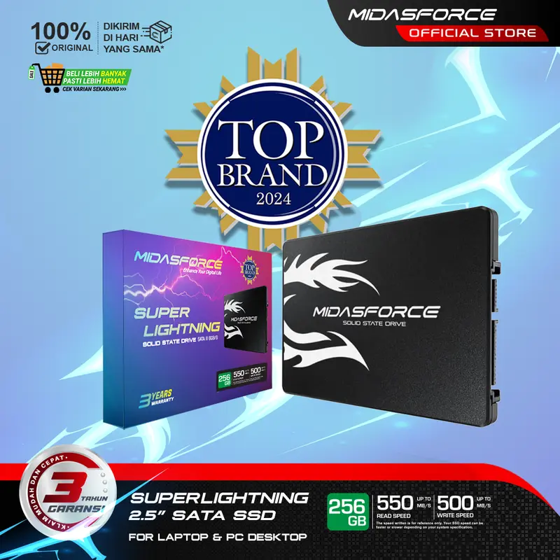 Upgrade SSD 250GB untuk Laptop Asus X453SA X453M X453MA X453