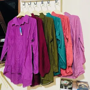 Kemeja Wanita Berwarna-warni dengan Desain Elegan dan Nyaman untuk Harian