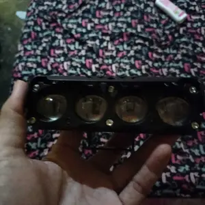 Lampu Tembak LED Laser/Lampu Sorot Laser Q9 3 Mata 2 Warna/HI LOW 60 WATT LAMPU TEMBAK MOTOR MOBIL/3 Mata SQL/3 Mata Lensa