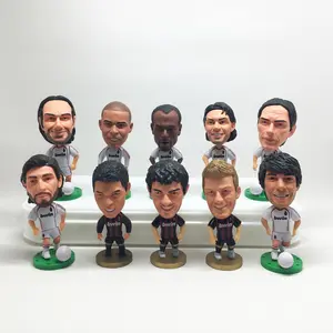 Ready Stock Miniatur Figure Pemain Bola Milan Soccer Figure Figurine Milan Action Figure Bola Maldini Nesta Kaka Pirlo Ronaldo Pato Cafu Inzaghi Beckham Silva Hobi Koleksi Hadiah Pajangan Souvenir Dekorasi Kue Cake Decoration Collectibles Sepakbola Xv