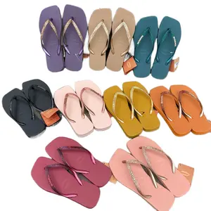 Sandal Jepit HV TG Gold FULL KARET/RUBBER