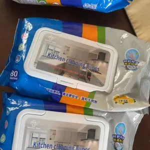 TISU PEMBERSIH DAPUR DAN ALAT DAPUR PENGHILANG DAN PENYERAP MINYAK PRAKTIS SERBAGUNA ISI 80 SHEET