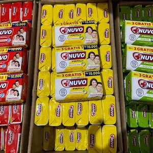 NUVO 10 batang sabun mandi varian mix