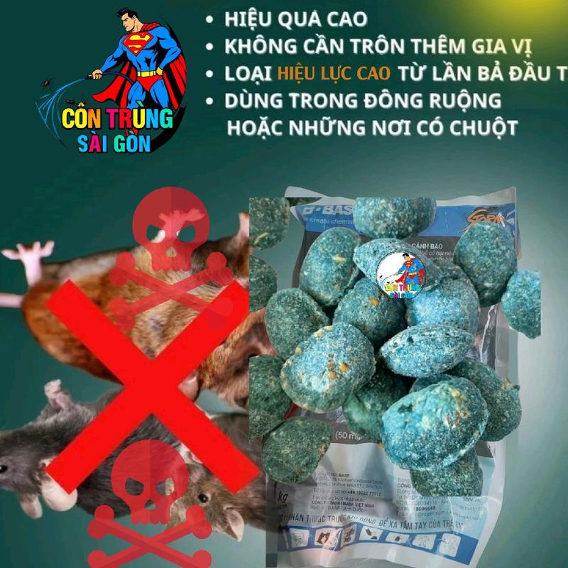  COMBO 40 VIÊN BÃ DIỆT CHUỘT STORM sinh học ĐỨC - Xử Lý Chuột Gặm Nhắm trong kho&nhà ở – HIỆU QUẢ NHẤT– Không Mùi Hiệu Quả Nhanh 