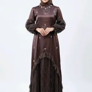 Gamis lebaran terbaru 2026/ Gamis Trend Lebaran 2026/ Gamis Binor trend/ Gamis Bini Orang