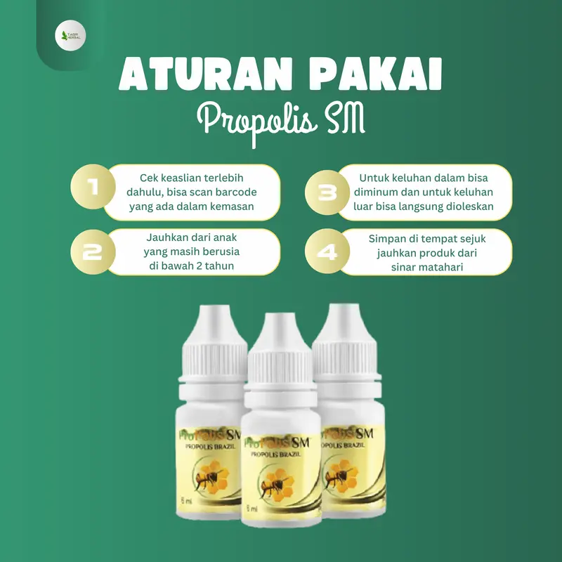 Propolis SM Untuk Gatal Miss V Keputihan Abnormal Miss V Bau Tak Sedap Lecet Becek Berlendir 7