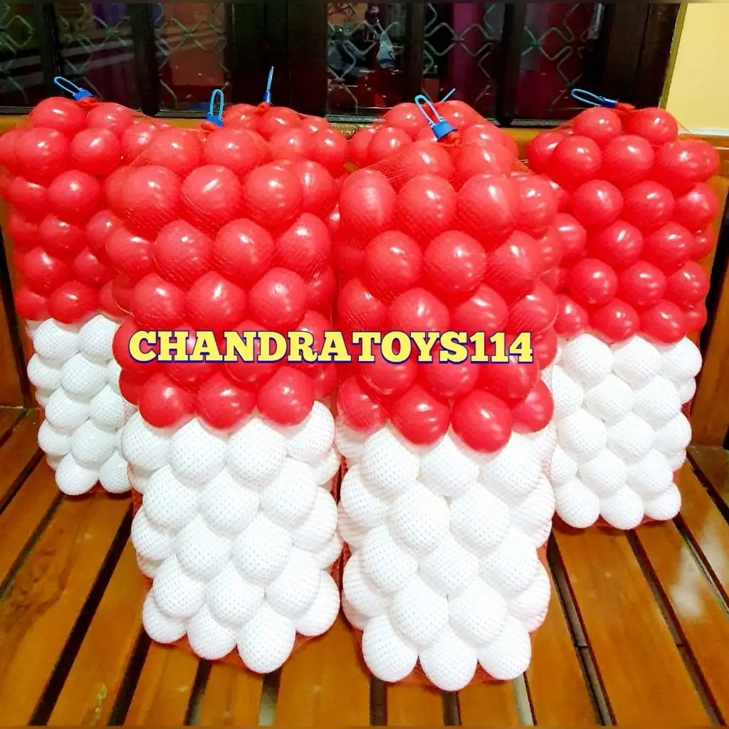 [MERAH PUTIH] MANDI BOLA ANAK-ANAK ISI 100 Pcs BEST SELLER