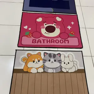 Starlight Keset Kaki Anti Bau Nyerap Air Keset Diatomite Lantai Keset Rumah Kamar Mandi Dapur HRD325