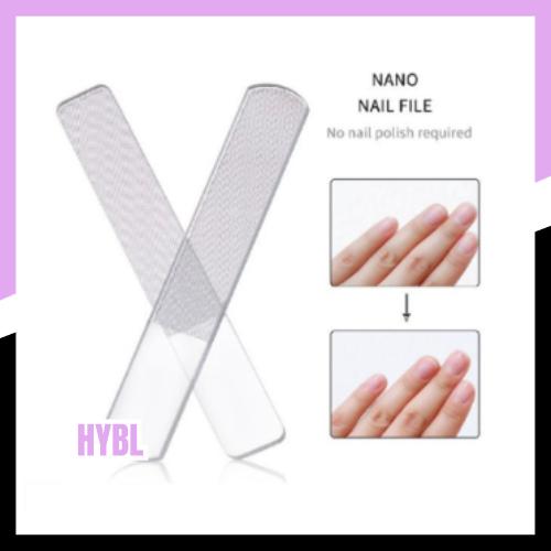 Promo [HYBL] Alat Pengkilap Kuku Kaca Manicure Asahan / Glass Nail File ...