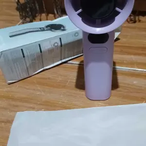 COD 2026 Kipas Angin Mini Portable Genggam Kuat Angin Turbo AC Mini Air Tahan Lama 24 Jam Kecil Murah dengan Tali Gantungan untuk Anak Sekolah M11promax Kipas Genggam Layar LED 120 Gear 15000RPM Angin Kencang
