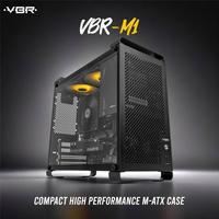 Gambar VBR M1 - Micro ATX Mini Gaming Case - Black dari JnJ Online Kota Administrasi Jakarta Pusat 1 Tokopedia