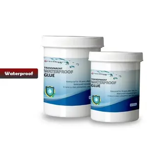 Perlindungan Pasta Tahan Air Transparan  Perbaikan Retakan & Kebocoran Pipa Atap Lantai Toilet Penyegelan Anti-Bocor Ubin Lantai Penetrasi Balkon Kamar Mandi Tanpa Jejak Tahan Air Patching Lem Ubin Gratis Agen Penyumbatan Bata