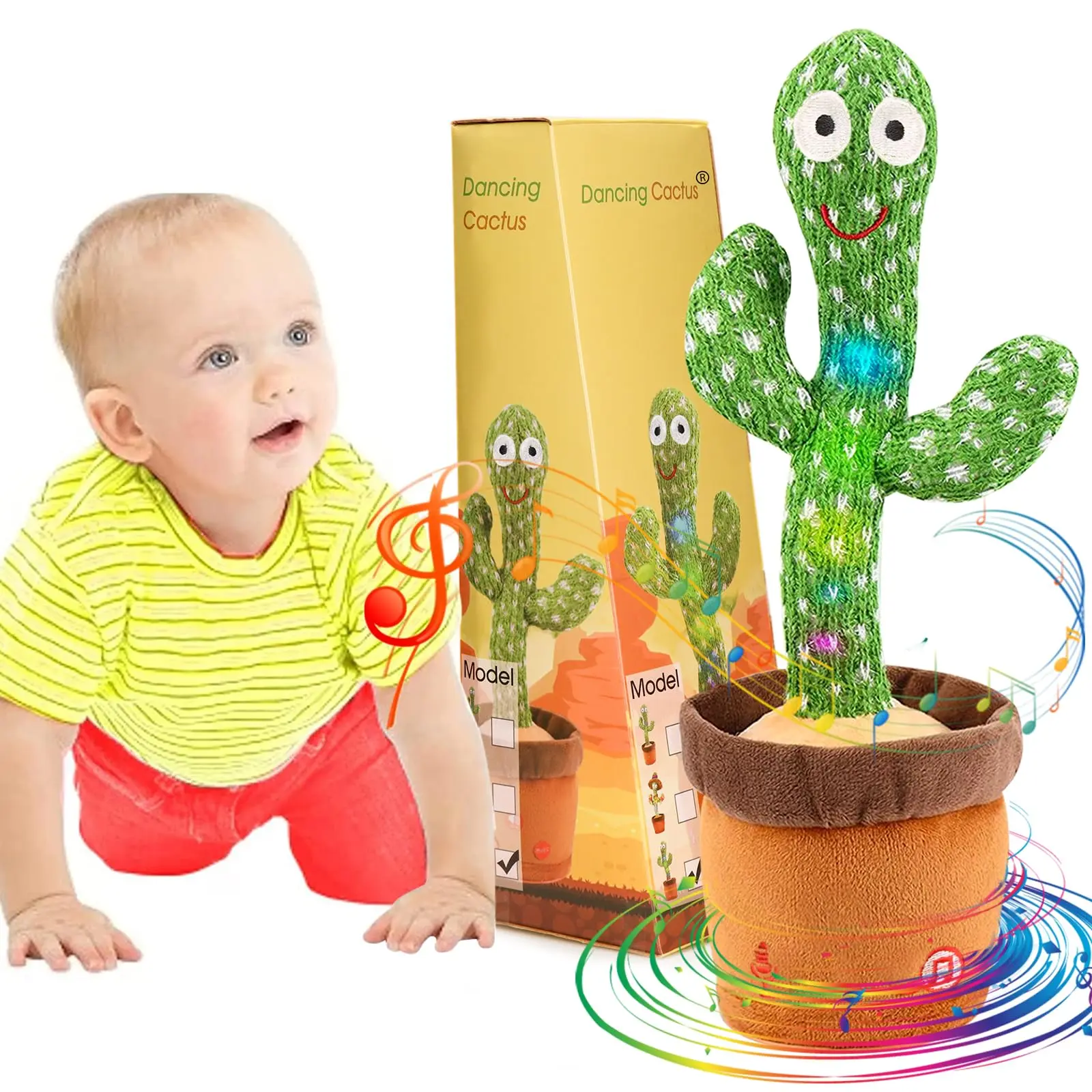 Dancing Cactus Plush Toy Talk Kaktus Bercakap Toy Song Plush Cactus Early  Childhood Education Baby Kids Children Music Play - TikTok Shop Malaysia