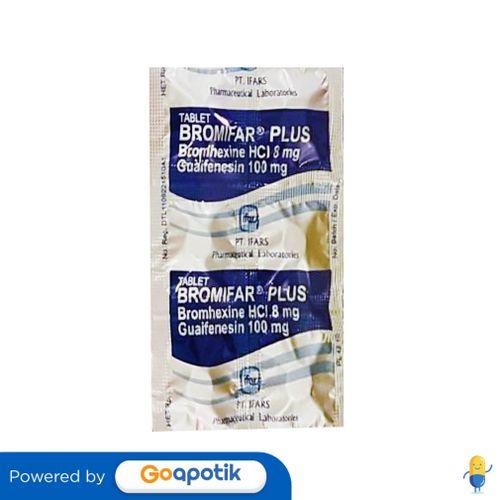 BROMIFAR PLUS STRIP 10 TABLET