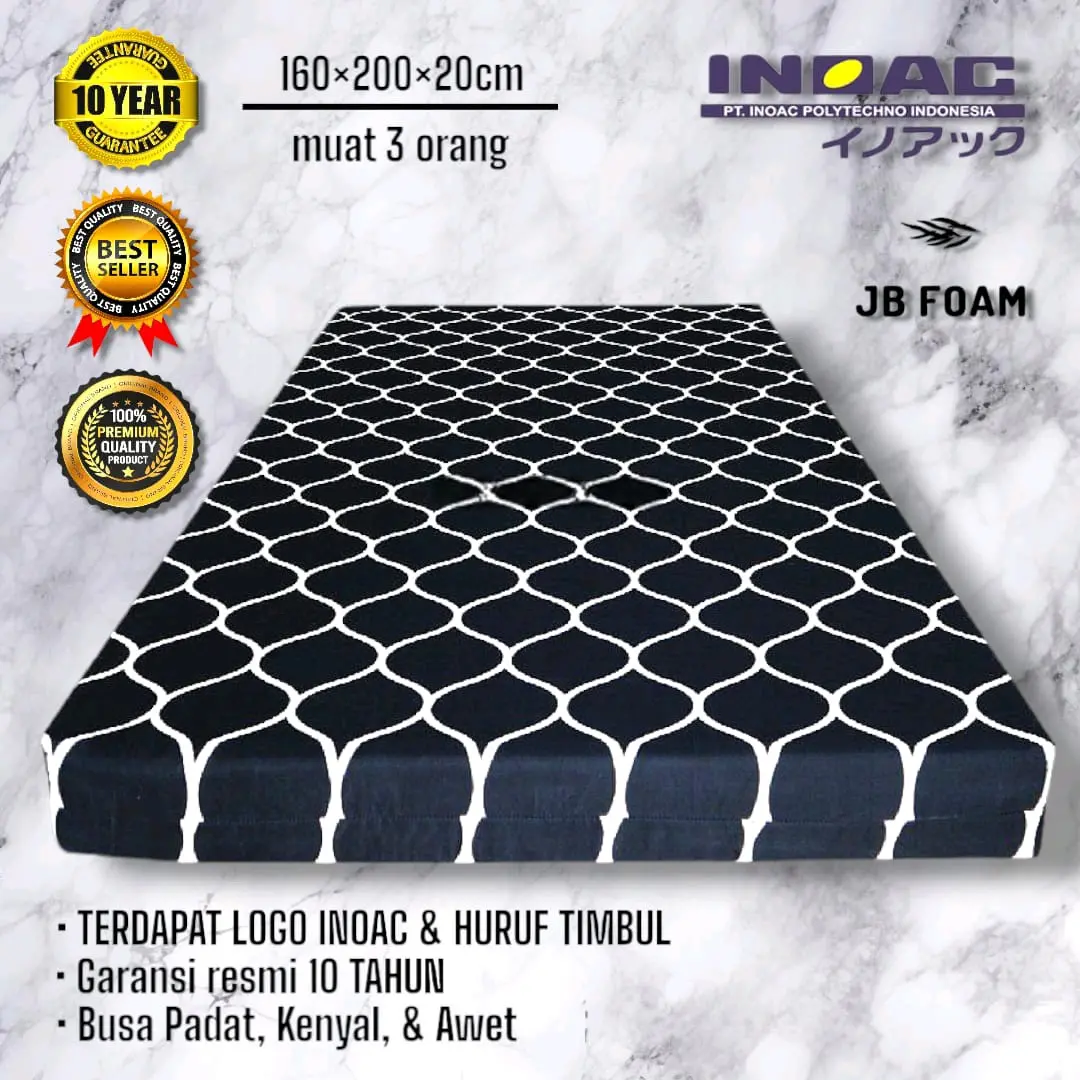 Kasur Busa Inoac EON LG D23 Ukuran 160 x 200 Quenn Garansi 10 Tahun Furniture