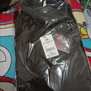 Kemeja Pria Polos Toyobo Fodu Lengan Panjang Premium