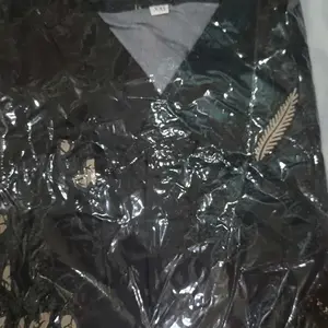 Kemeja Batik Pria Hem Mewah Motif Panjang Hitam Seragam Modern 2024 Baju Katun Lengan Pendek Slimfit Dewasa - Formal Casual Pekalongan