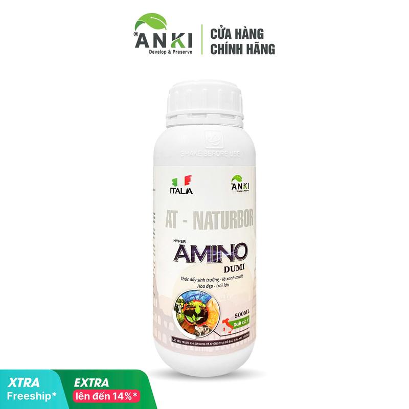   Hàng mới về  Phân bón hữu cơ Hyper Amino Dumi nhập khẩu Italia chai 500ml 