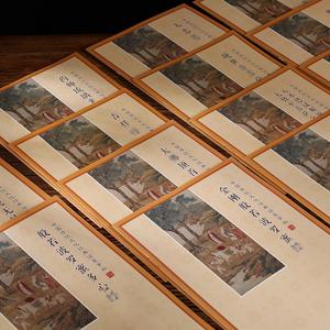 Tulisan suci Buddha tulen yang dipermudahkan salinan tulisan tangan set lengkap kaligrafi meditasi buku salinan pemula skrip biasa pengesanan pena keras buku salinan tulisan tangan merah