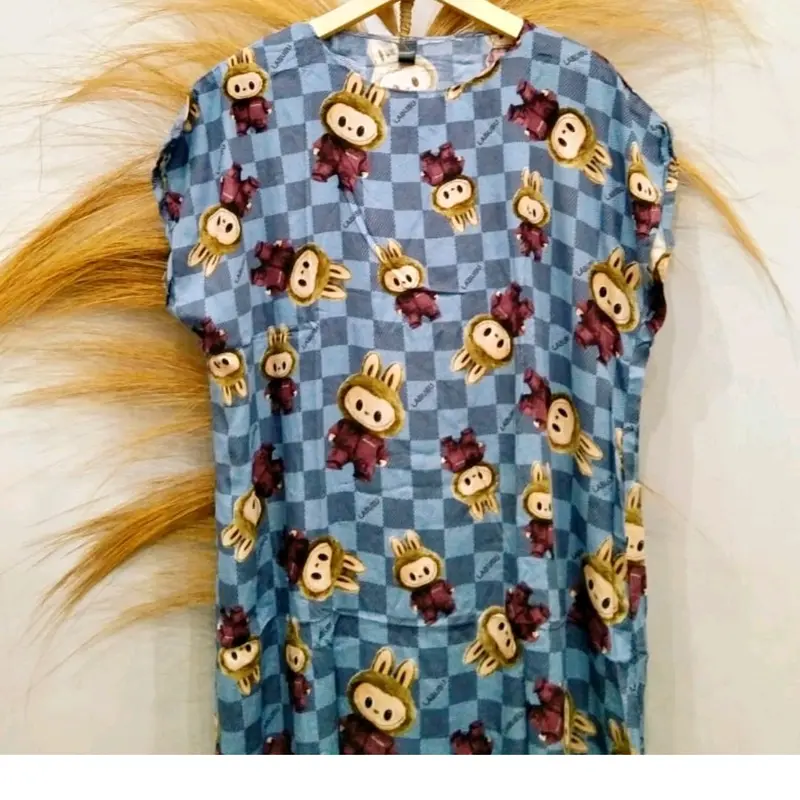 Daster Labubu Viral / Daster Adem Murah / Daster viral katun Rayon lembut 5