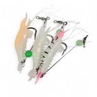 Gambar TaffSPORT Umpan Pancing Udang Kecil Luminous Shrimp Soft Bait Lure dari Taffware Official Store Kota Administrasi Jakarta Barat 4 Tokopedia