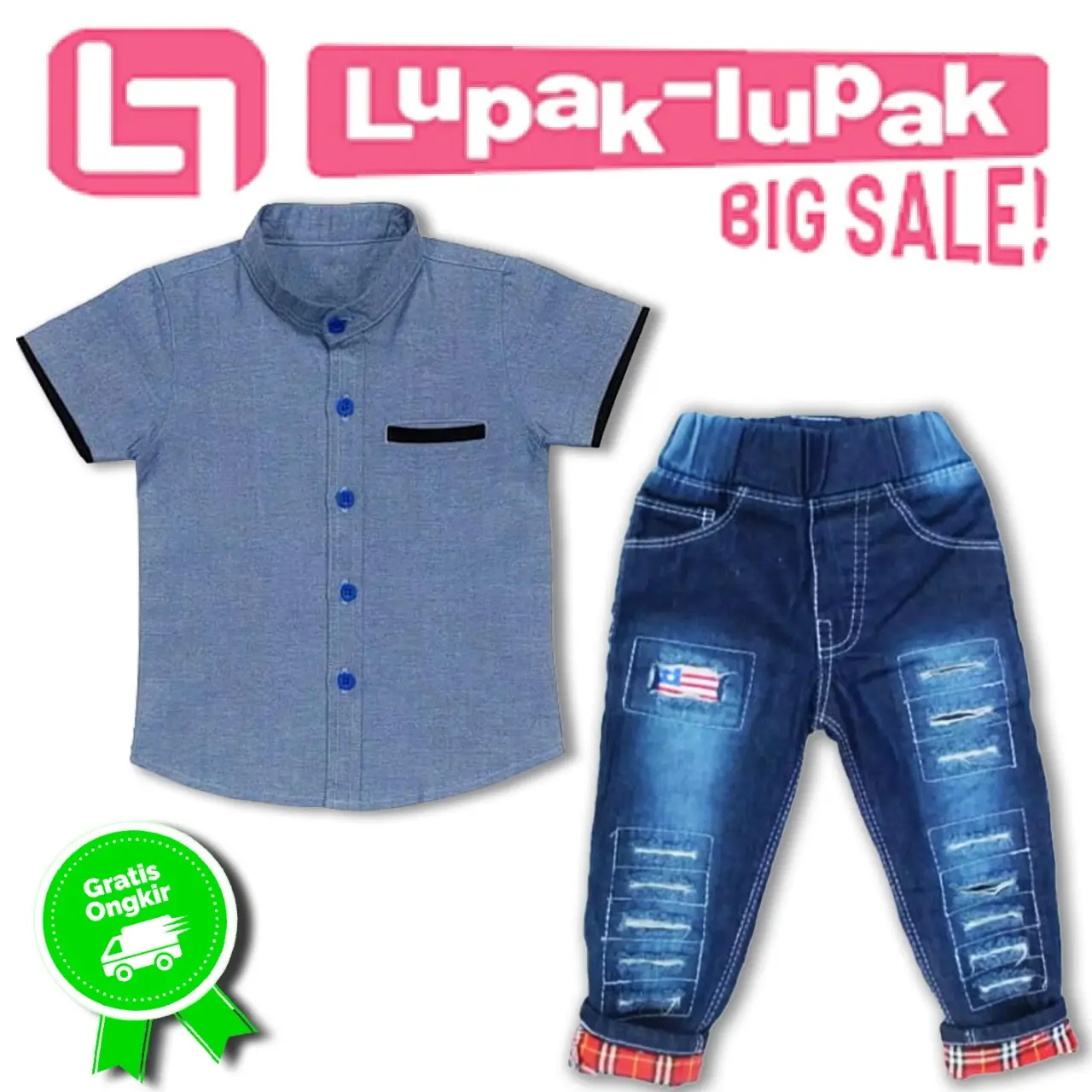 STELAN ANAK LAKI LAKI baju anak laki laki STELAN ANAK KOREA Baju Celana Fashion Jeans