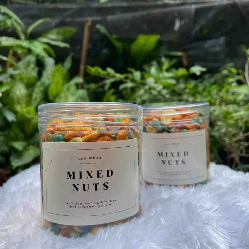 Mixed Nuts Hampers Cemilan Lebaran Valentine Kacang Polong Snacktok Murah Camilan Food Goreng 2