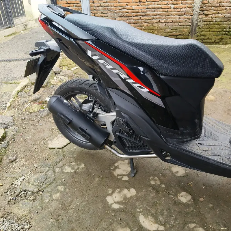 Knalpot Copy Cms Moncong SHIJIRO original Vin Project fullsistem motor vario 125/150 beat scoopy mio nmax aerox pcx suara bass adem gerung Foto Kendaraan Motorcycle 7