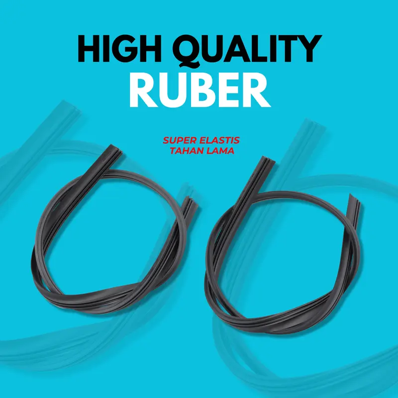 Wiper Mobil hybrid Blade Universal 1 Set Kiri dan Kanan Pembersih Kaca Depan 2