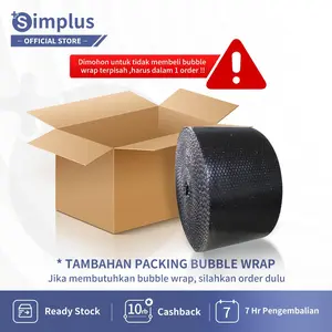 (TIDAK BOLEH DIPISAH! HARUS DIPESAN BERSAMA DENGAN PRODUK) Tambahan Packing Bubble Wrap TH002