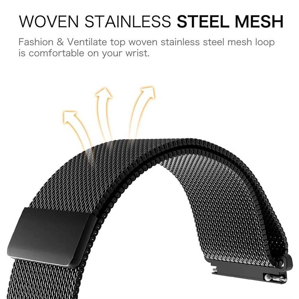 MIJOAS Buckle Strap Smartwatch Magnetic Stainless for Xiaomi Band 8 - GT4