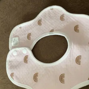 Bib Slabber Handuk Waterproof Celemek Bayi Cotton Air Liur Baby Bahan Katun Makan Bayi Baby Bibs