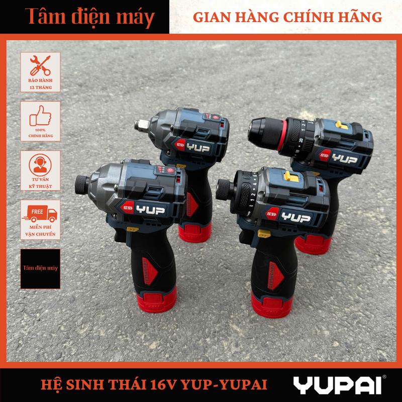  CHÍNH HÃNG  Hệ Sinh Thái YUPAI 16V Khoan-Vít-Bulong-Vít Trượt 