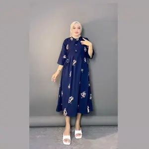 DASTER RAYON LENGAN 7/8 BUSUI FRENDLY LD 120 PANJANG 110cm buterfly