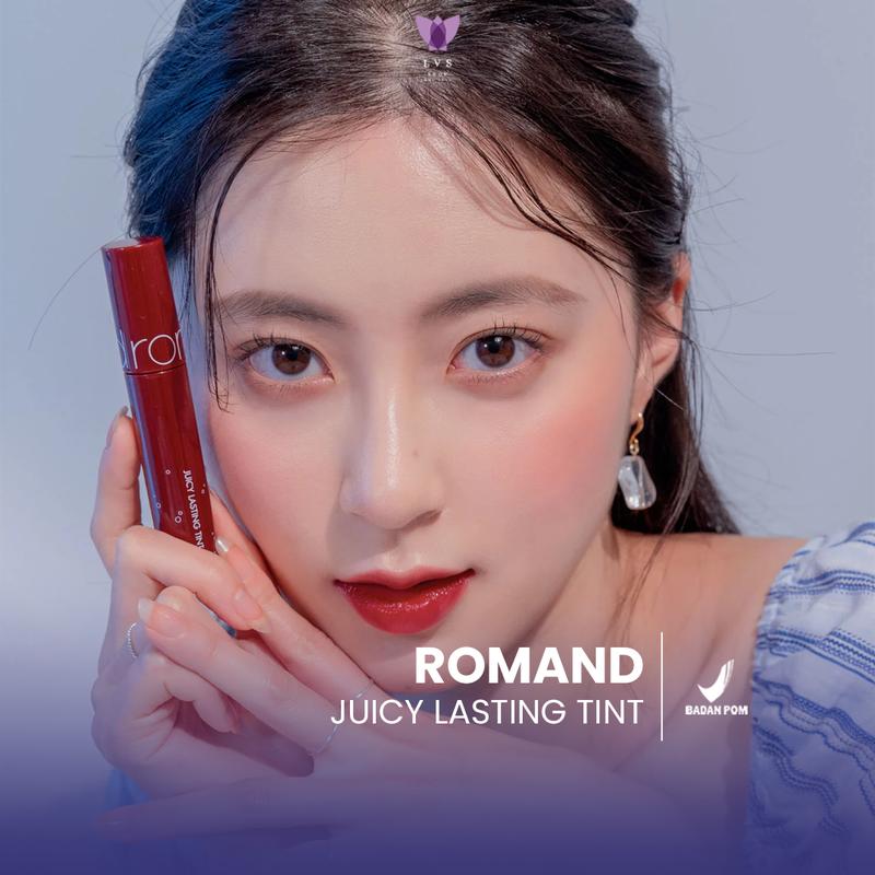 ROMAND Juicy Lasting Tint (29 Colors) Lip Tint Lip Gloss Lip Stain LVS Shop 1