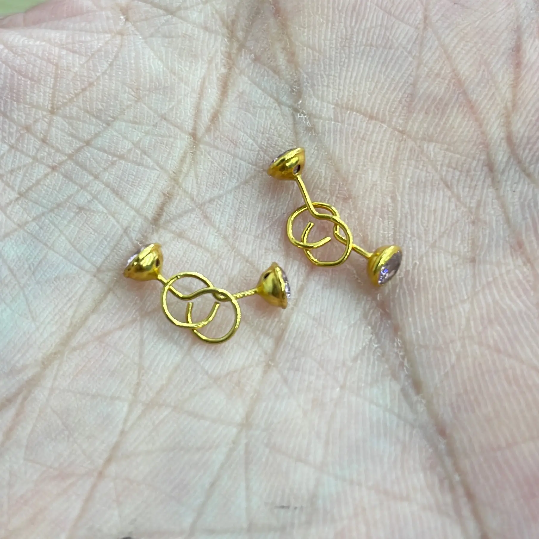 Anting Model Toge Anak Pink Kadar 8K