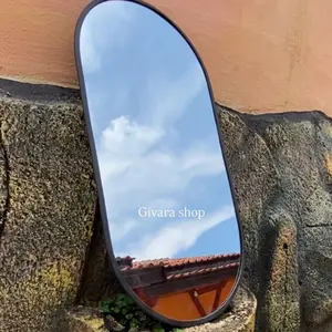 Cermin Oval Aesthetic 60cm x 30cm Furniture Kaca Minimalis