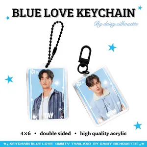 BLUE LOVE KEYCHAIN || GMMTV 2024 || THAI ACTOR ACRYLIC KEYCHAIN || GMMTV 2024 OFFICIAL || KEYCHAIN || GANTUNG KUNCI AKRILIK || BOYS LOVE SERIES || BRIGHTWIN OFFGUN MICKPROM TAYNEW JOONGDUNK PONDPHUWIN OHMNANON GEMINIFOURTH FORCEBOOK PERTHCHIMON DEWNANI