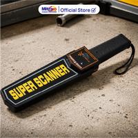 Gambar Pendeteksi Logam Alat Keamanan  Secuirity Tools Zehn ZS-3003B Hitam - Metal Detector Tool dari Mitra10 Kab. Tangerang 3 Tokopedia