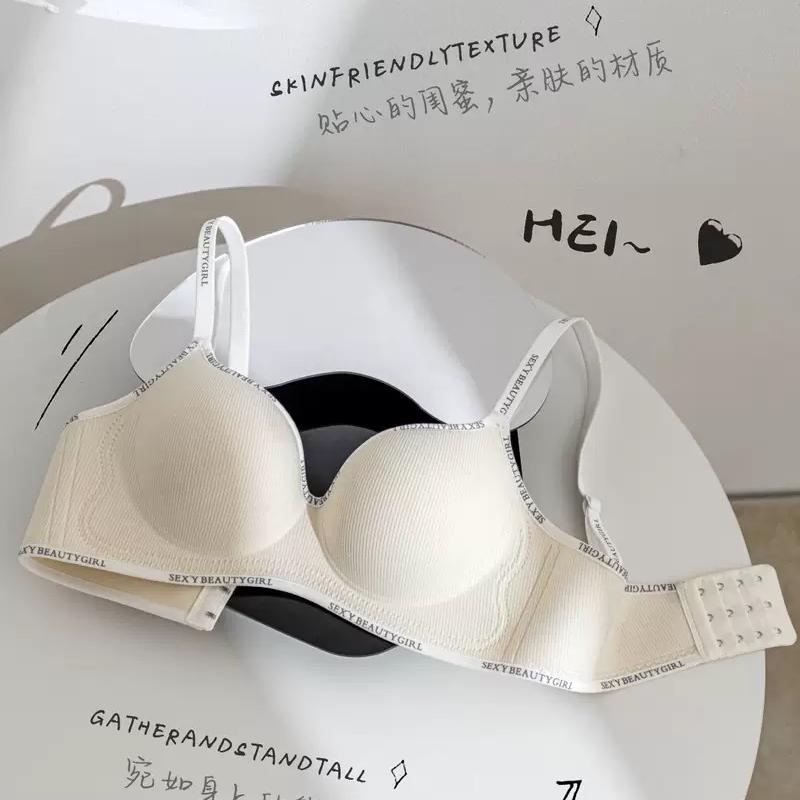 Comfort Bra Wanita Nyaman 4 PCS BH/BRA WANITA NYAMAN 911 Bra Tanpa Jahitan Kawat Busa Tebal Size 34-42 Cup A/B Tipis