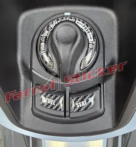 TERPERCAYA EMBLEM KUNCI NMAX KEYLESS SEAT FUEL STICKER PANEL KONTAK NMAX NEO TURBO KEYLESS