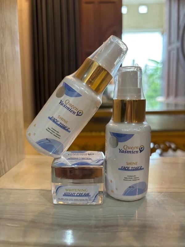 Product Introduction of FACE TONER SHINE QUEENYASMIEN ( Penyegar wajah ) 6